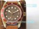 Copy Tudor Heritage Black Bay Brown Dial Brown Leather Rose Gold Watch - Swiss Grade (2)_th.jpg